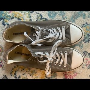 Grey Low Top Converse